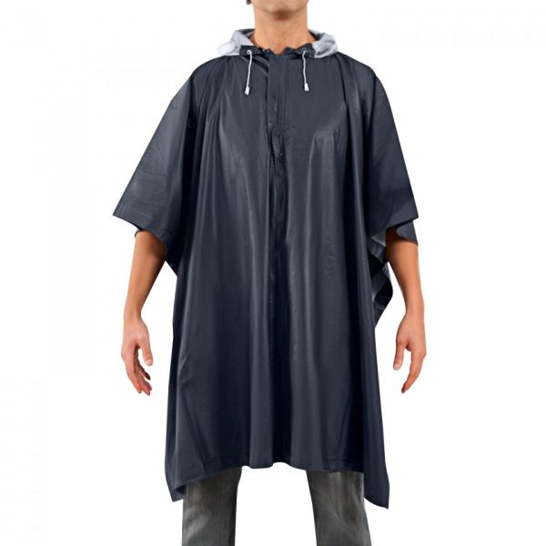 PONCHO PVC IMPERMEABLE CON GORRO