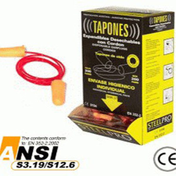 TapÃ³n Desechable Autoexpandible C/CordÃ